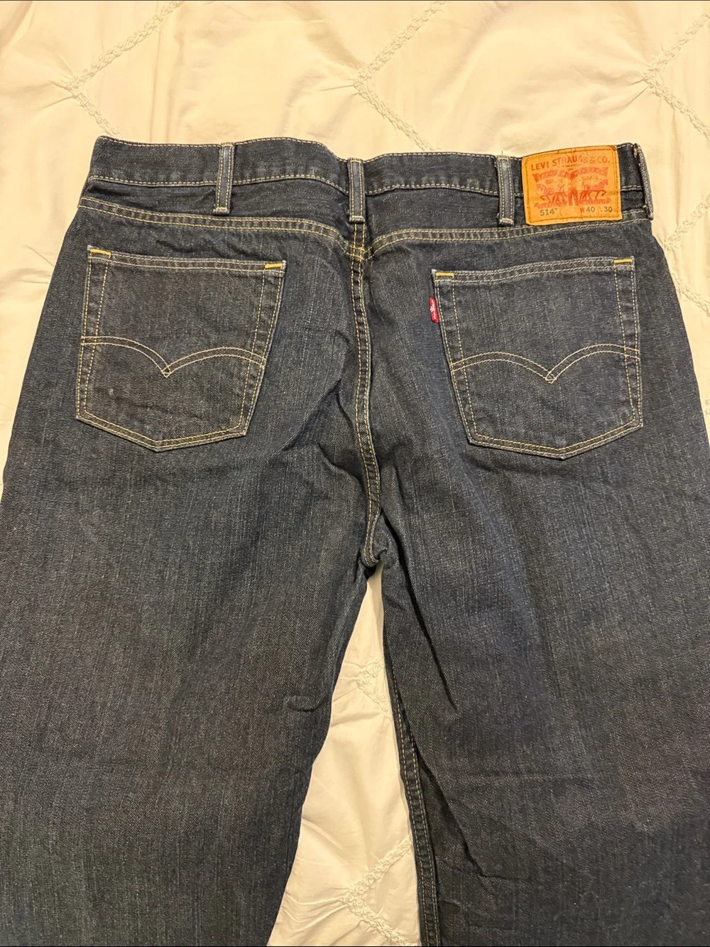 Levi’s 514 Men's Straight-Leg Jeans in Dark Navy